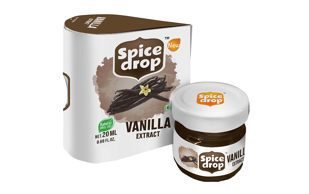 Spice Drop Vanilla Extract    Pack  20 millilitre